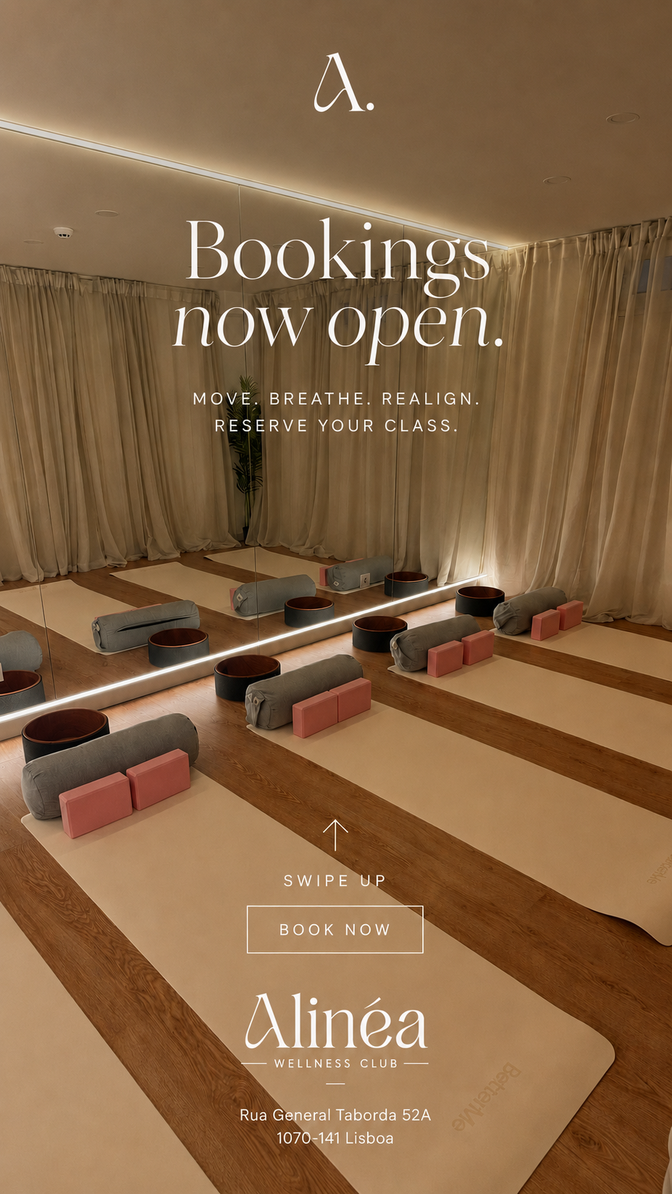 Alinéa Wellness Club generated campaign visual