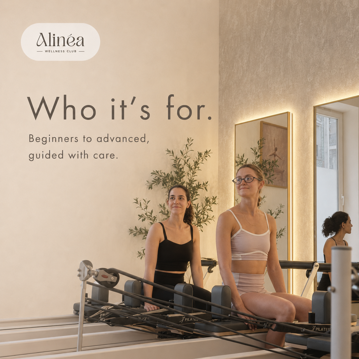 Alinéa Wellness Club generated campaign visual